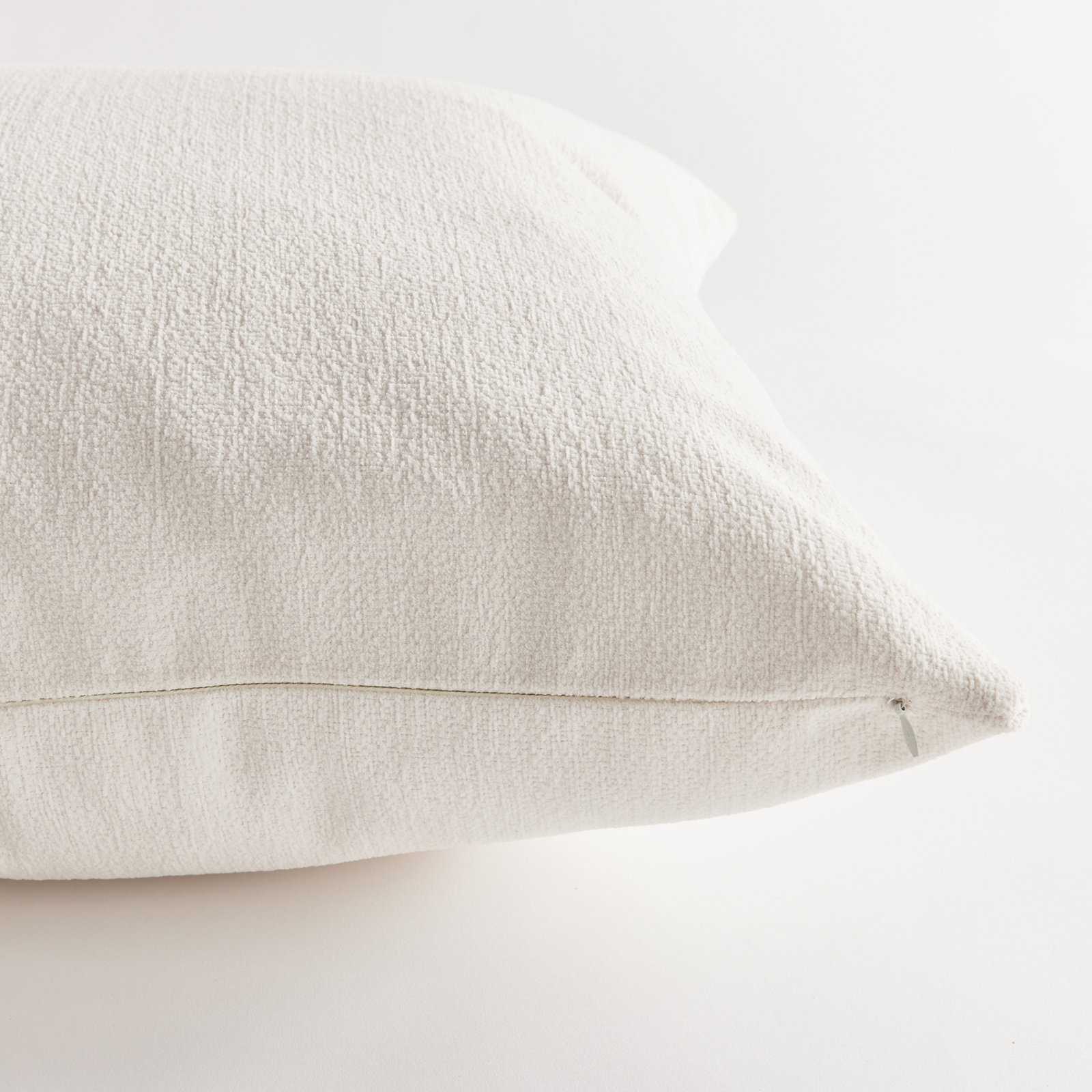 Gakona Throw Pillow, White, 24"H x 24"W