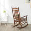 Chaise berçante d'extérieur en bois massif-94338804