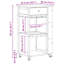 Bamboo Bar Cart