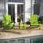 All-Weather Poly Resin Wood Adirondack Side Table-88681483