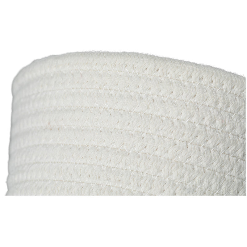 Ensemble de paniers en coton, H 5 po x l 5,25 po x P 11 po