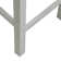 Luz Gathering Height Trestle Table Set w/ Upholstered Chairs