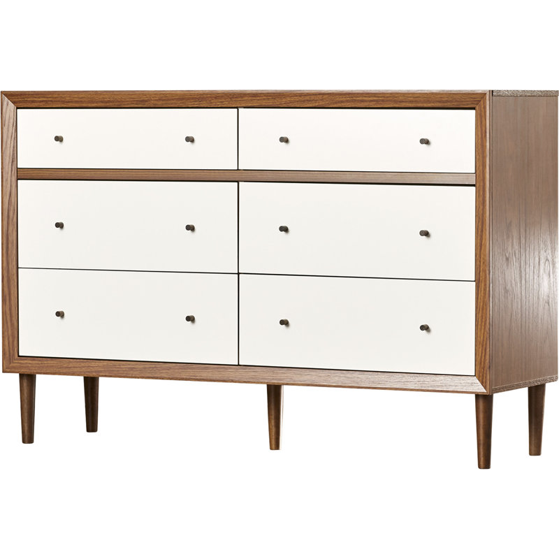 Commode double à 6 tiroirs Kolar