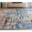Hand Knotted Abstract Area Rug