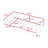 Twin Size Upholstered Platform Bed with Storage Bags and Sturdy Wood Frame