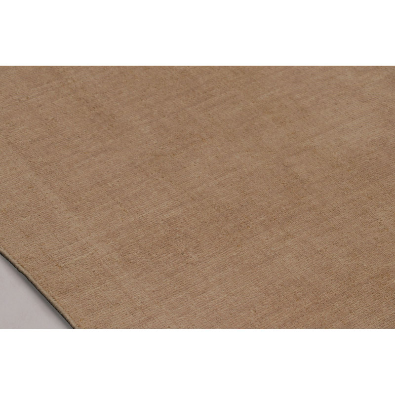 Textural Hand Knotted Silk Area Rug