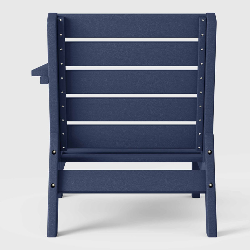 Hydea Outdoor Lounge Chair, Navy