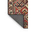 Tapis géométrique rouge / beige / brun-1084001769