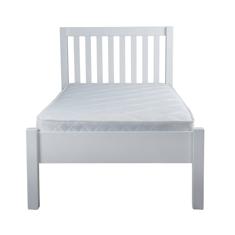 Hayes Bed Frame, White, Single (3')