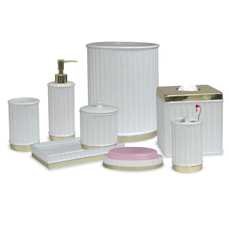 Ensemble d'accessoires de salle de bain 8 pièces Andrade