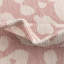 Tapis intérieur / extérieur en polypropylène tissé à la machine rose / beige-542033103