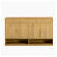 Buffet en bois avec 3 tiroirs et tablette réglable Baynard-120887074