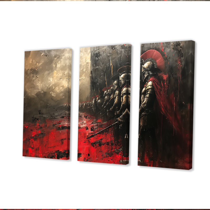 Ensemble de salon 300 pièces Warriors Spartan 300, Toile tendue, H 40 po x l 60 po x P 1 po