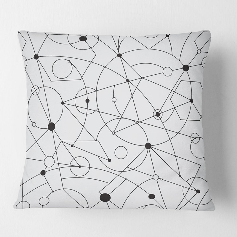 Coussin Carson Carrington Bauserod - Mid-century Modern, 18 po x 18 po
