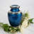 Silver-Toned Accents Urn-577422880