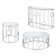 Chequetta 3 - Piece Living Room Table Set
