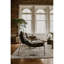 Fauteuil club moderne avec cuir fleur et siège incliné-130417332-130417333