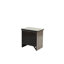Table de chevet en chêne gris 24 po x 16 po x 24 po, matériau en bois 24 po x 16 po H 24 po, séduisant