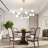Lilwenn 12 - Light Sputnik Modern Linear Chandelier-1906991810