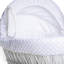 Dimple Wicker Moses Basket-1098300111