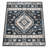 Jena 8X10 Extra Large Area Rug, Persian Geometric Design, Black Blue-123764808