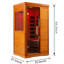 Sauna à infrarouge lointain intérieur LOW EMF