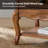 Evars 24” W Traditional 3-Drawer End Table With Hidden Drawer and Charging Station-106403963