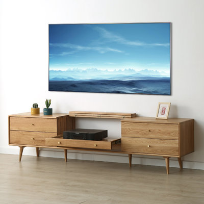 Nordic Style Oak TV Stand