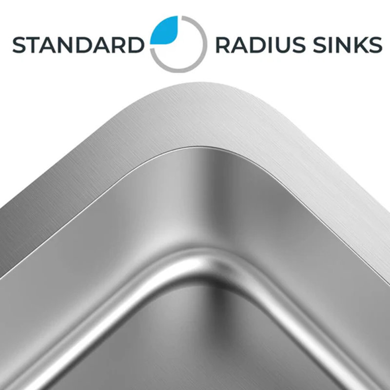 23'' L Single Bowl Stainless Steel Kitchen Sink