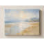 Morning Tide Reflection - Coastal Abstract Landscape, impression giclée sur toile tendue-130159698