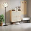 Narrow Shoe Storage Cabinet