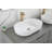 Wenty 14'' ABS Circular Bathroom Sink