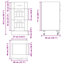 Asela Standard Wall Cabinet-796686482