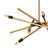 Archer 6-Light Sputnik Articulating Single Tier Chandelier-1206510175-1206510174