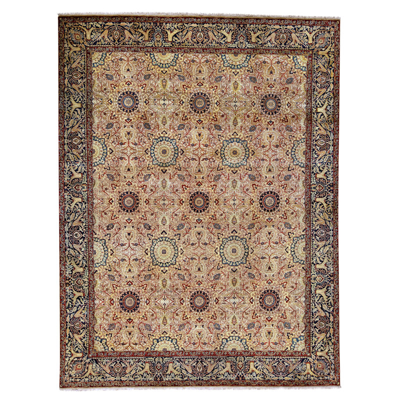Hand Knotted Wool Oriental Indoor Rug