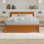 Lit plateforme en bois massif avec lit gigogne Lamecia-786355750-786355756