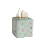 Butterfly Gold Tissue Box Cover