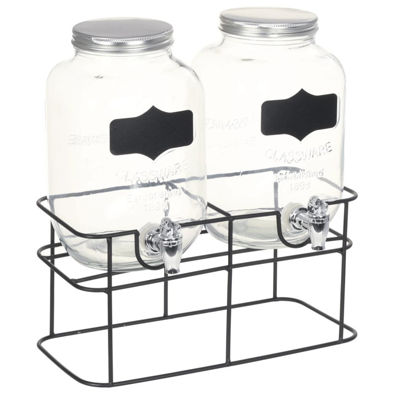 2 Piece Beverage Dispenser Set