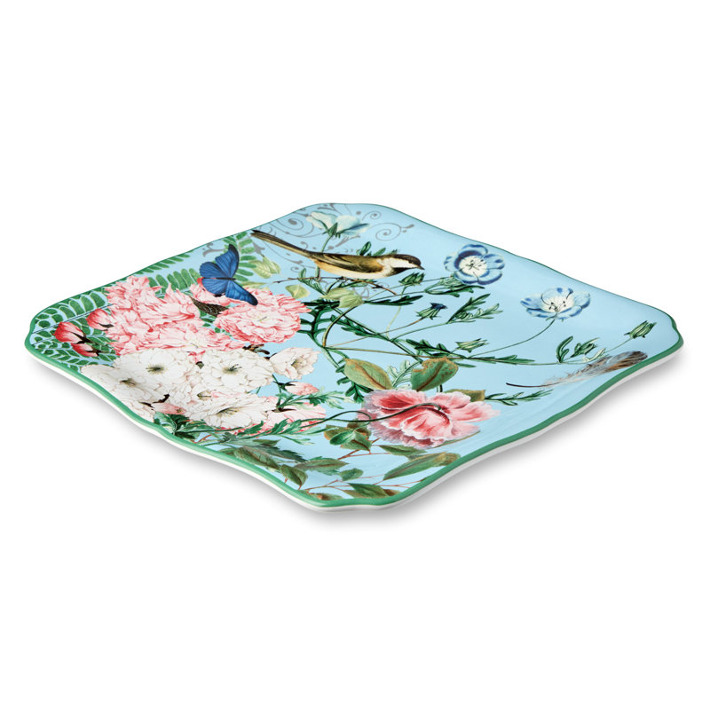 Plateau carré Flora 12,5 po