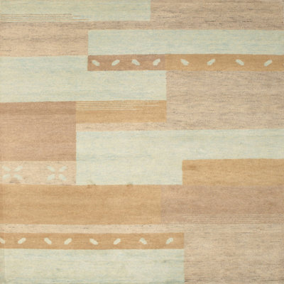Tapis brun contemporain