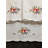 Ensemble de serviettes brodées 100% coton 3 pièces