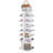 360°Rotating Shoe Rack Tower, 7-Tier Spinning Shoe Rack, Free Standing Shoe Organizer