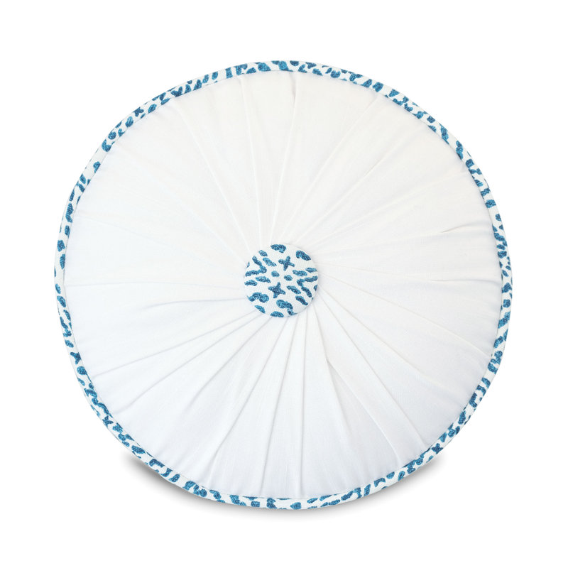 Clementine Circular Pillow Cover & Insert
