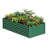 Seiter 6X3x3ft Metal Outdoor Raised Garden Bed with gloves,Cream-192052845-192052847