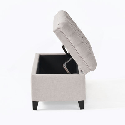 Modern storage ottoman