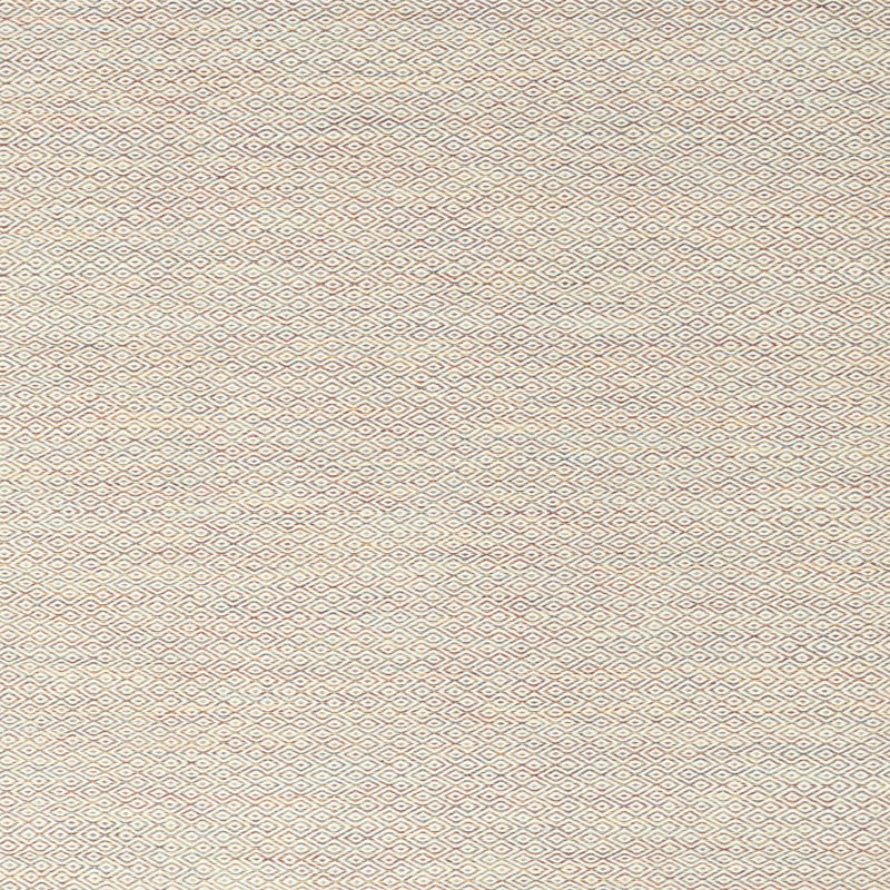 Tapis contemporain beige / gris, Carré 7 pi