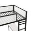 Lit mezzanine simple avec bureau double Audresha Kids