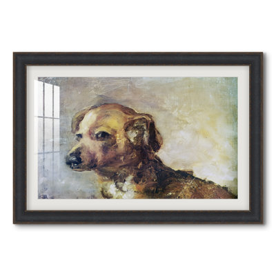 Cliper, le chien de l'artiste, 1895 - Pablo Picasso - Reproduction encadrée sur mesure