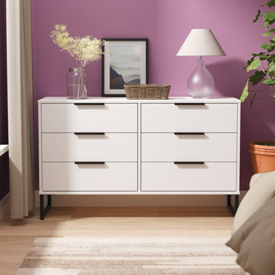 Turah 115 cm W Chest of 6 Drawers