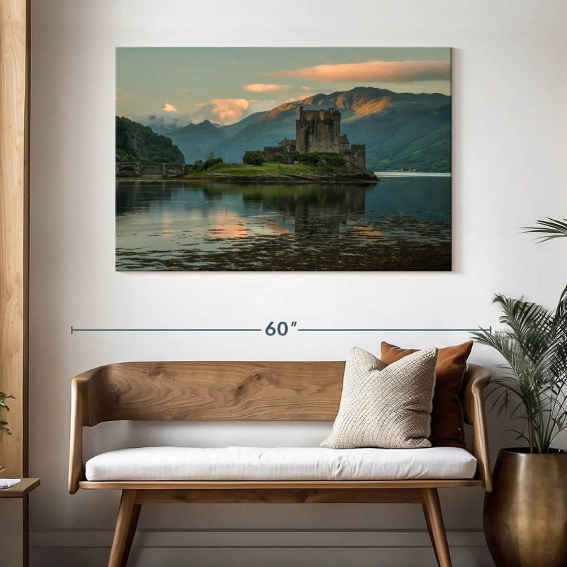 Eilean Donan Castle West, H 32 po x l 48 po